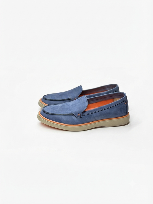 MOCASSIN PK26 BLEU CLEAR
