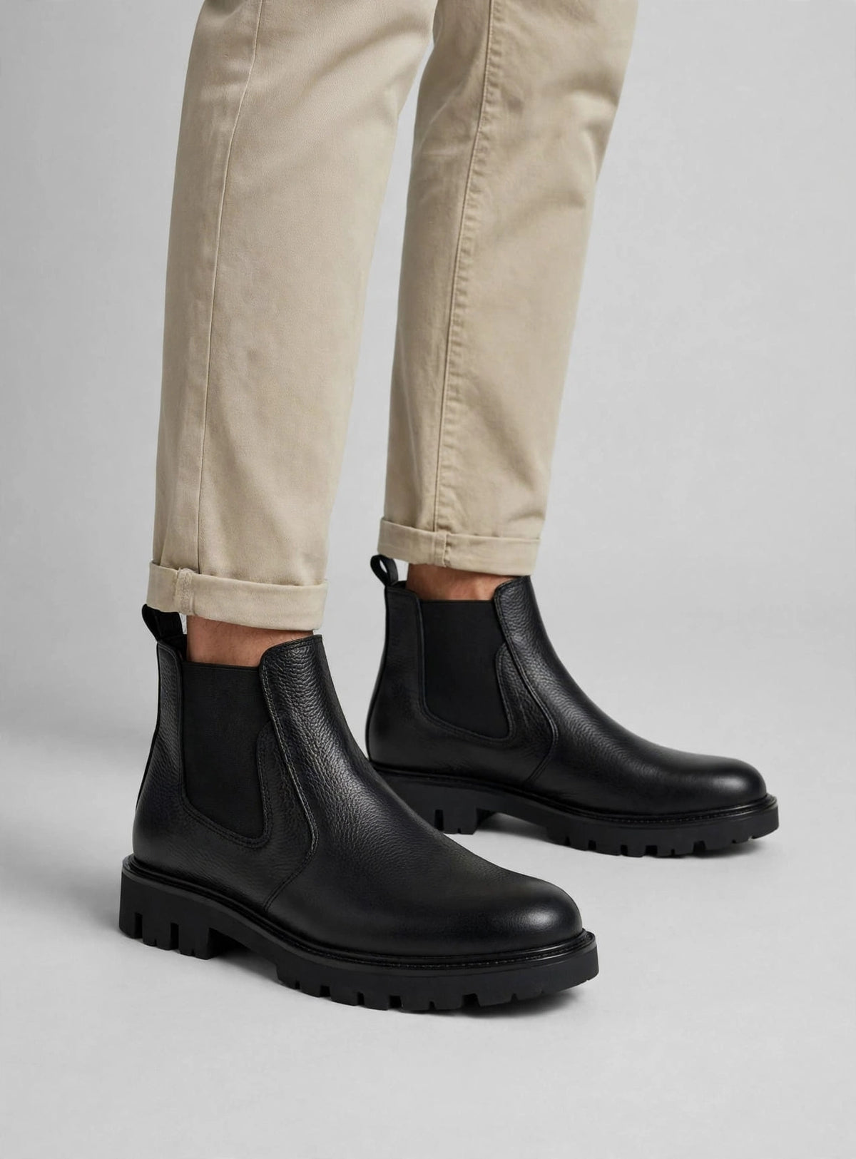 BOTTINE TIGER REF 099 NOIRE