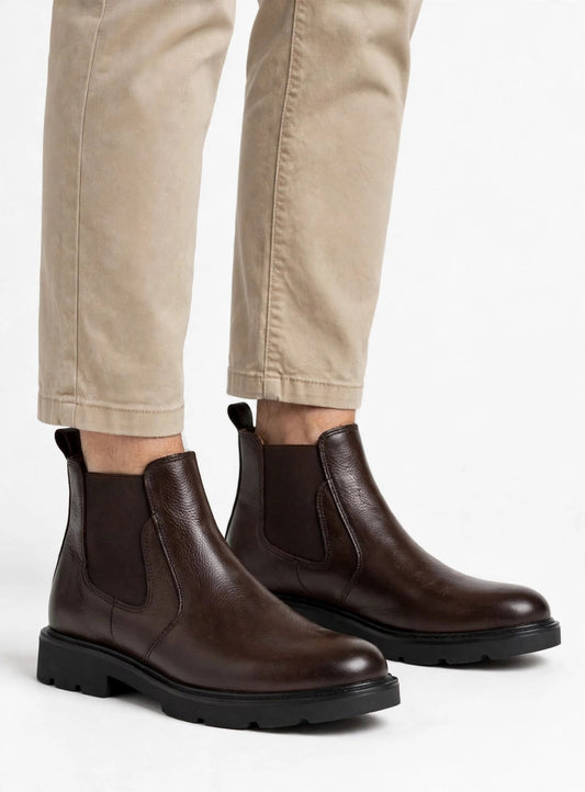 BOTTINE TIGER REF 099 MARRON